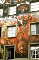 Painted Building, Lucerne